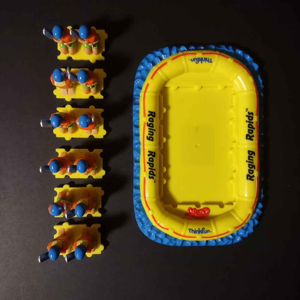 VINTAGE Raging Rapids Thinkfun Brain Teaser 2003 Puzzle